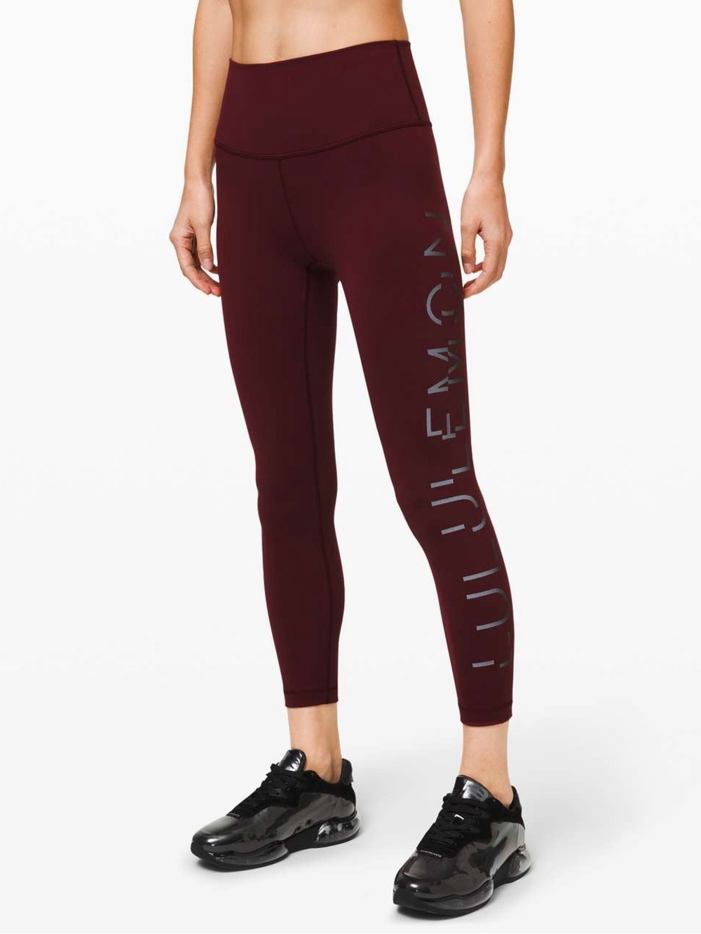 Lululemon Wunder Under High-Rise Tight 25" Lunar New Year Garnet Womens 4